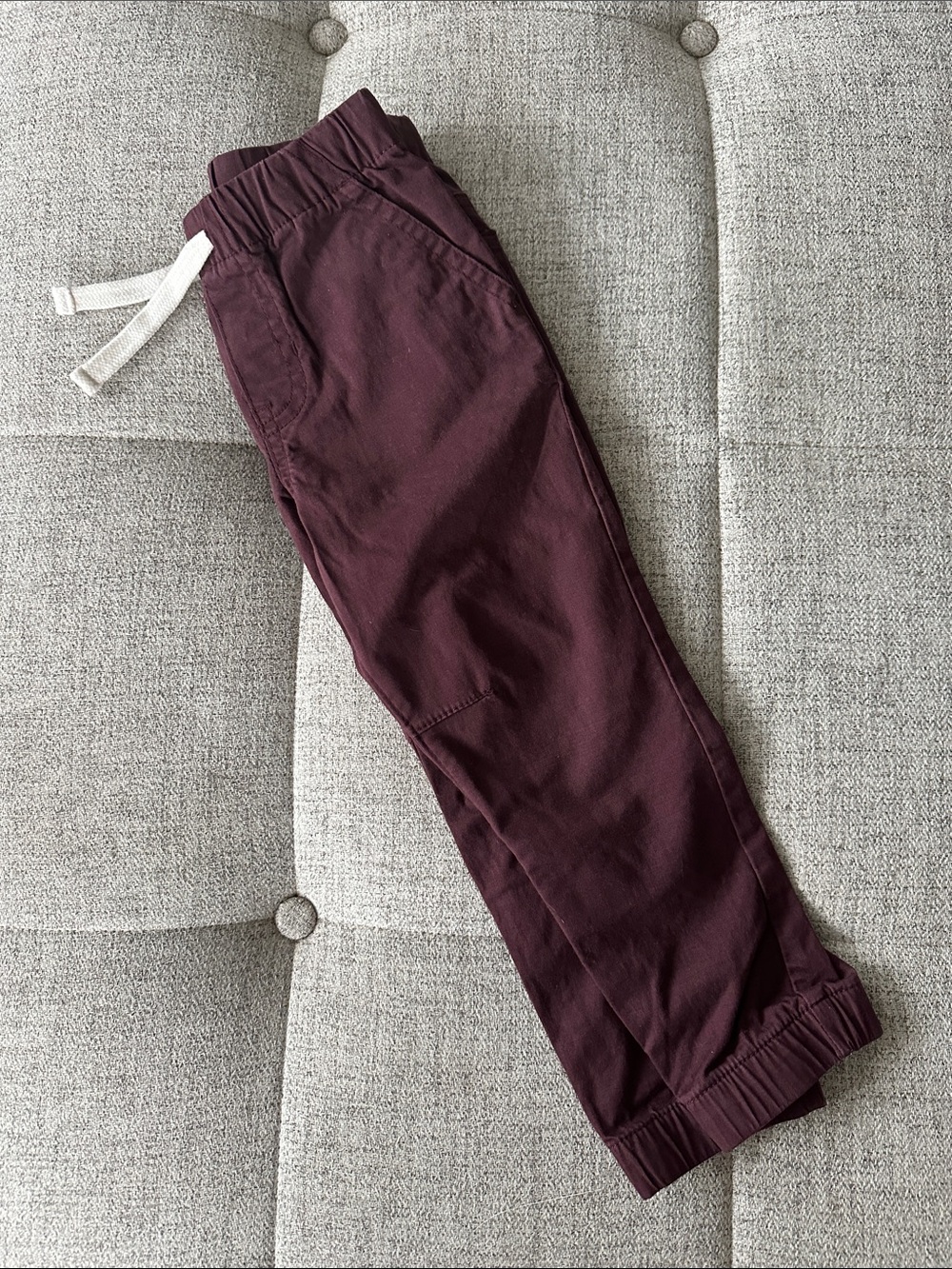 Cat & Jack Maroon Drawstring Jogger Pants